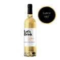 Load image into Gallery viewer, ‘Let’s Drink Wine’ Wine Label