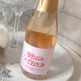 Load image into Gallery viewer, ‘Team Bride’ Mini Fizz Labels- Pack Of 6