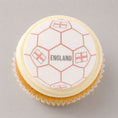 Load image into Gallery viewer, World Cup England Football Edible Cocktail Toppers