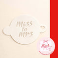 Load image into Gallery viewer, Reusable Stencils Cocktail & Coffee- Miss To Mrs