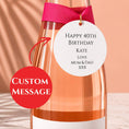 Load image into Gallery viewer, Upload photo & Message Bottle Charm Gift Tag