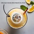 Load image into Gallery viewer, Upload Your Photo Edible Drink Toppers