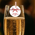 Load image into Gallery viewer, Christmas Ribbon Edible Drink Toppers