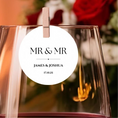 Load image into Gallery viewer, ‘Mr & Mr’ Wedding ’ Edible Drink Toppers
