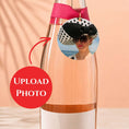 Load image into Gallery viewer, Upload photo & Message Bottle Charm Gift Tag
