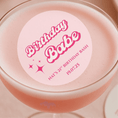 Load image into Gallery viewer, Birthday babe cocktail personalised edible toppers
