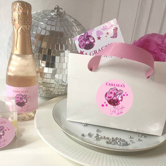 ‘Last Rodeo’ Mini Fizz Labels- Pack Of 6