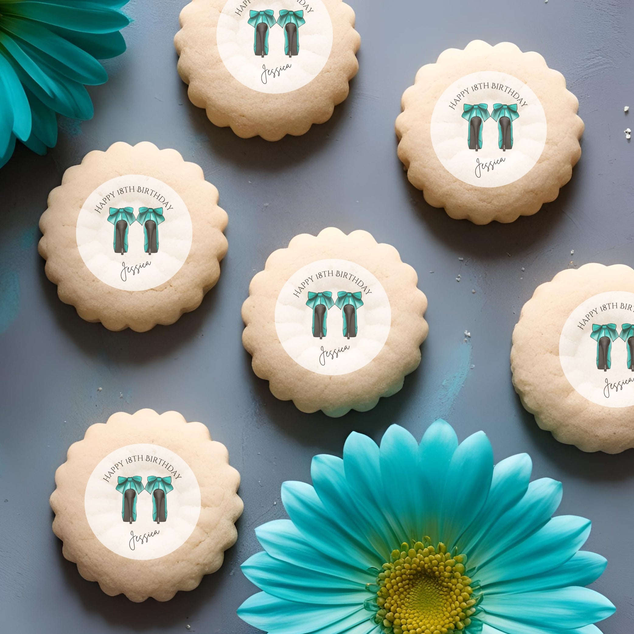 ‘Party Shoes’ Edible Cake Toppers