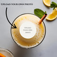 Load image into Gallery viewer, Upload Your Photo Edible Drink Toppers
