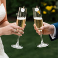 Load image into Gallery viewer, ‘Just Got Hitched’ Wedding Edible Drink Toppers
