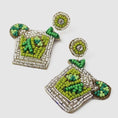 Load image into Gallery viewer, Mojito Beaded Earrings
