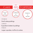 Load image into Gallery viewer, Teddy Bear Edible Cake Toppers
