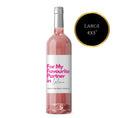 Load image into Gallery viewer, For partner in wine large wine label 4x5 peronalised
