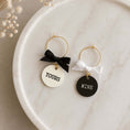 Load image into Gallery viewer, Yours & Mine Drink Glass Wine Charms-Duo
