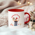 Load image into Gallery viewer, Christmas party mug featuring playful design 'I’m Ready to Party' with festive colors and cocktail illustrations.
