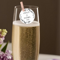Load image into Gallery viewer, ‘ Leaf Personalised Names’ Wedding Edible Drink Toppers
