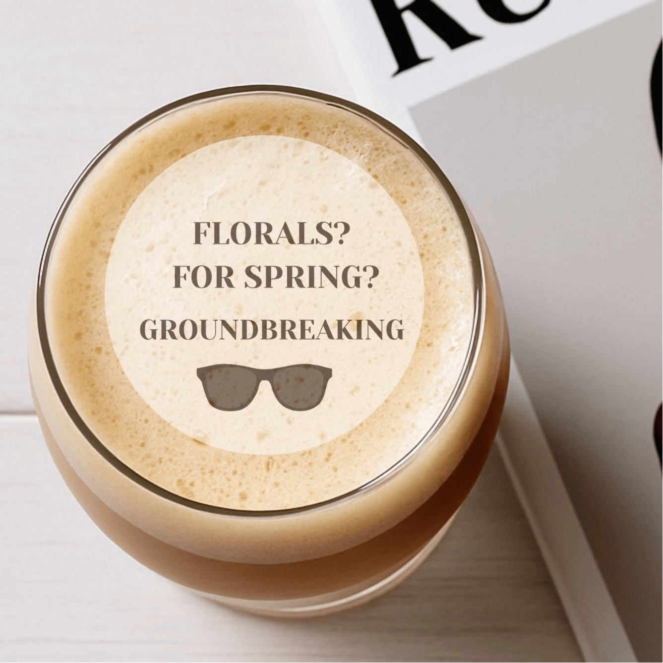 The Devil Wears Prada edible cocktail toppers- 6 Design Set