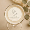 Load image into Gallery viewer, ‘Oh Baby’ Baby Shower- Edible Drink Toppers
