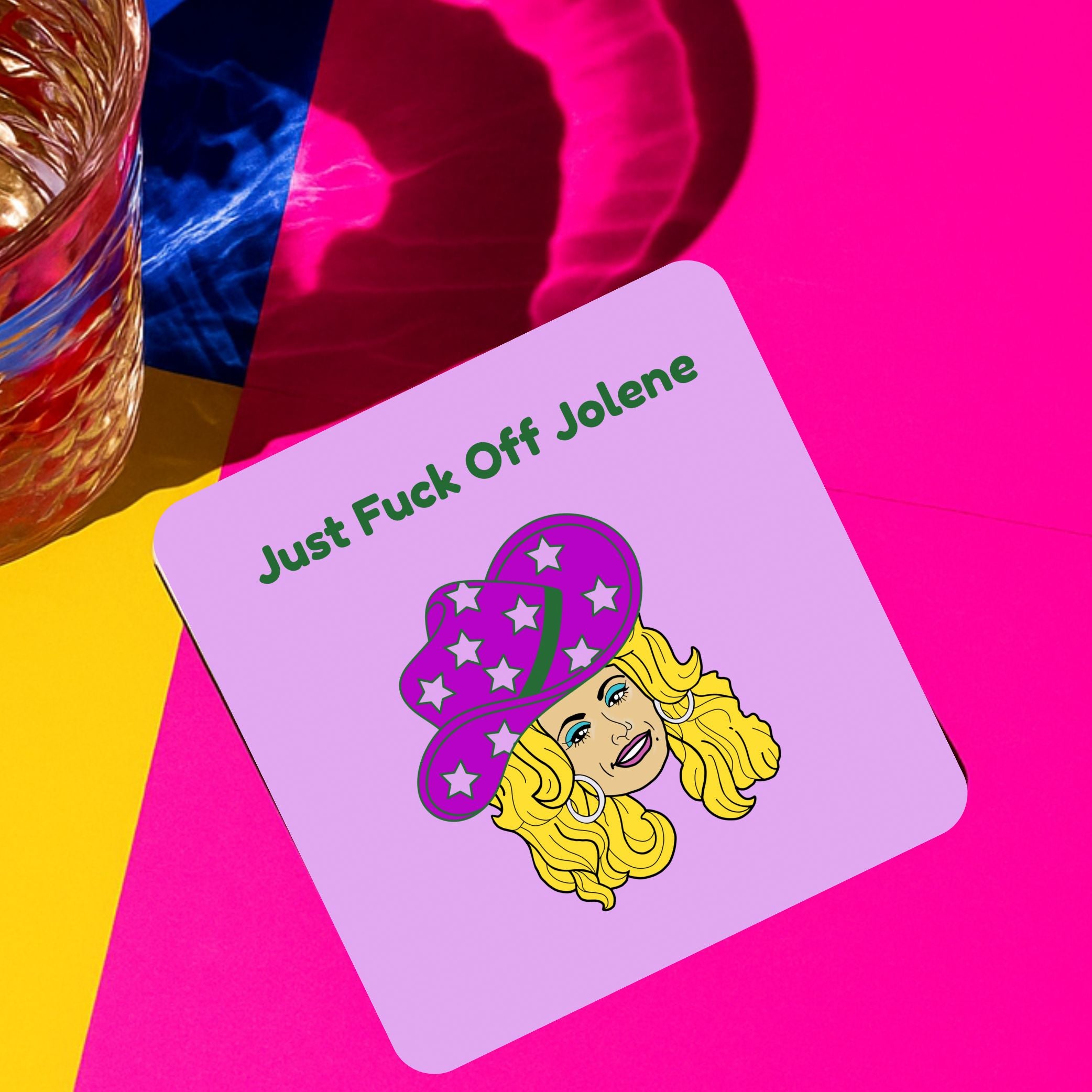 Jolene Drink Coaster