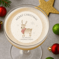 Load image into Gallery viewer, Christmas reindeer drink toppers
