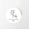 Load image into Gallery viewer, ‘Oh Baby’ Baby Shower- Edible Drink Toppers
