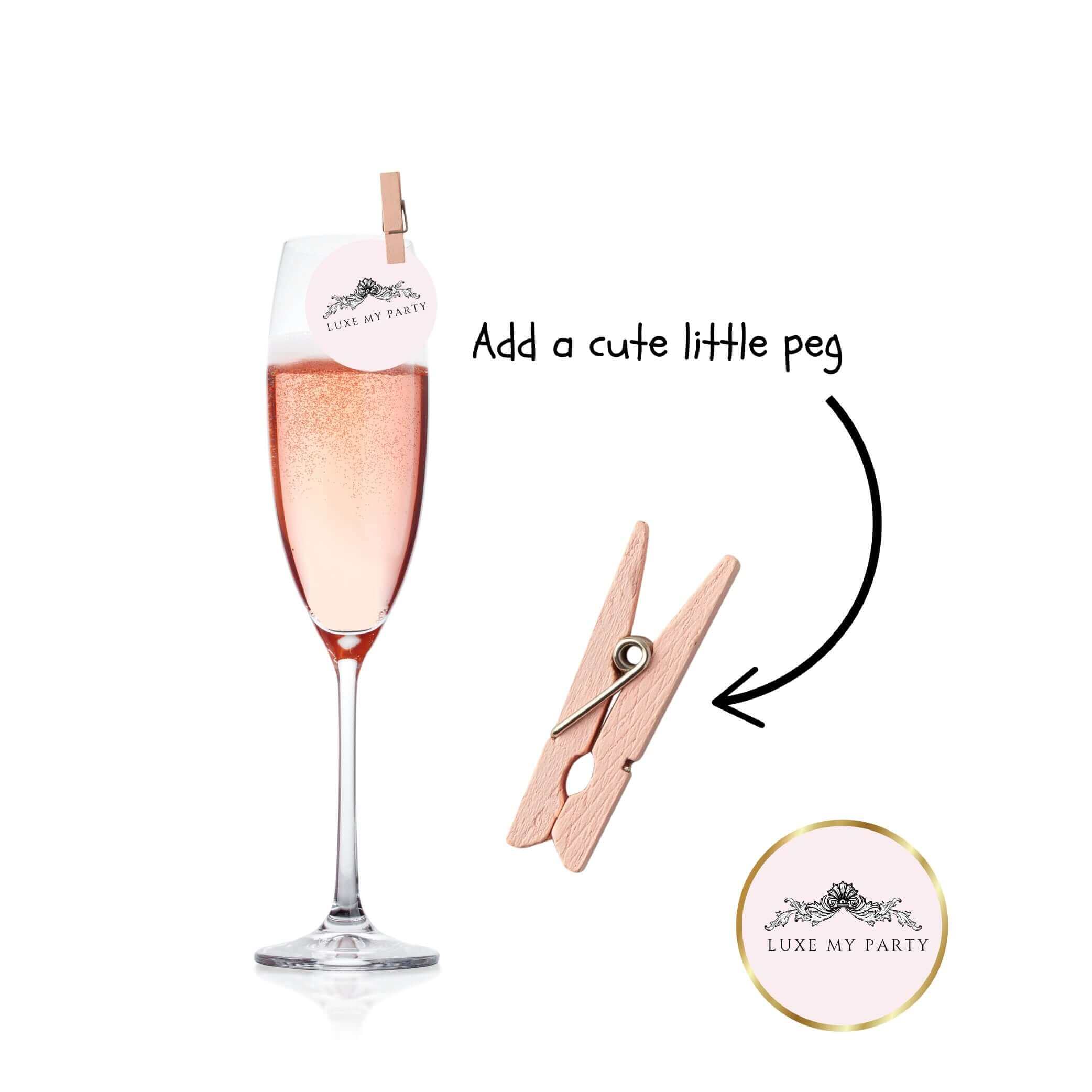 Wicked Team Elphaba and Glinda Edible Drink Toppers