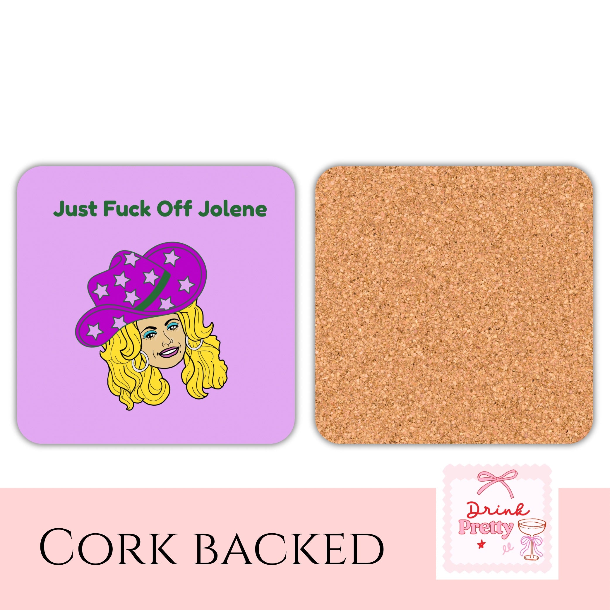 Jolene Drink Coaster