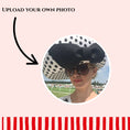 Load image into Gallery viewer, Upload your own personalised photo Paper straw toppers with a custom photo design.
