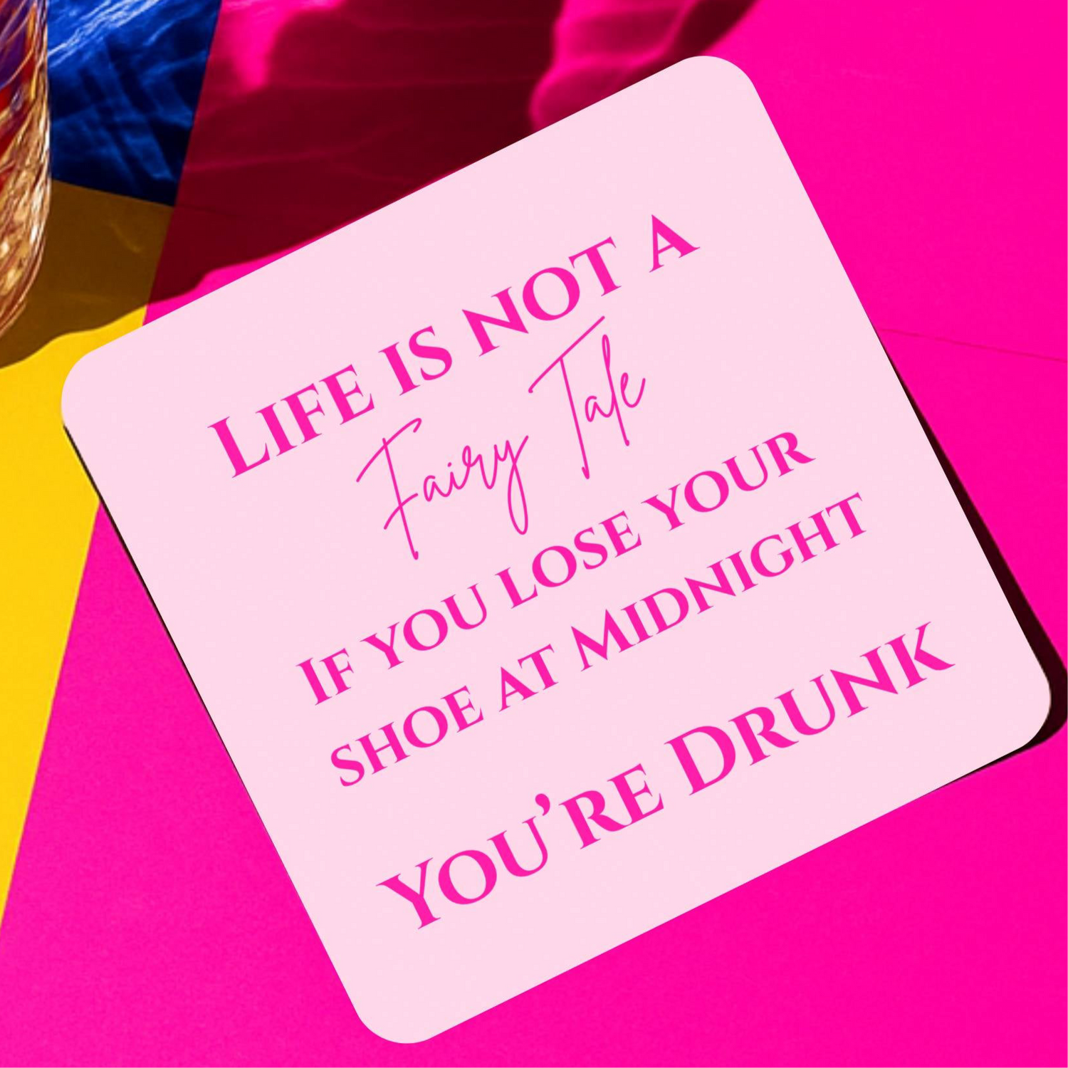 Funny Drink Coasters Drink Pretty