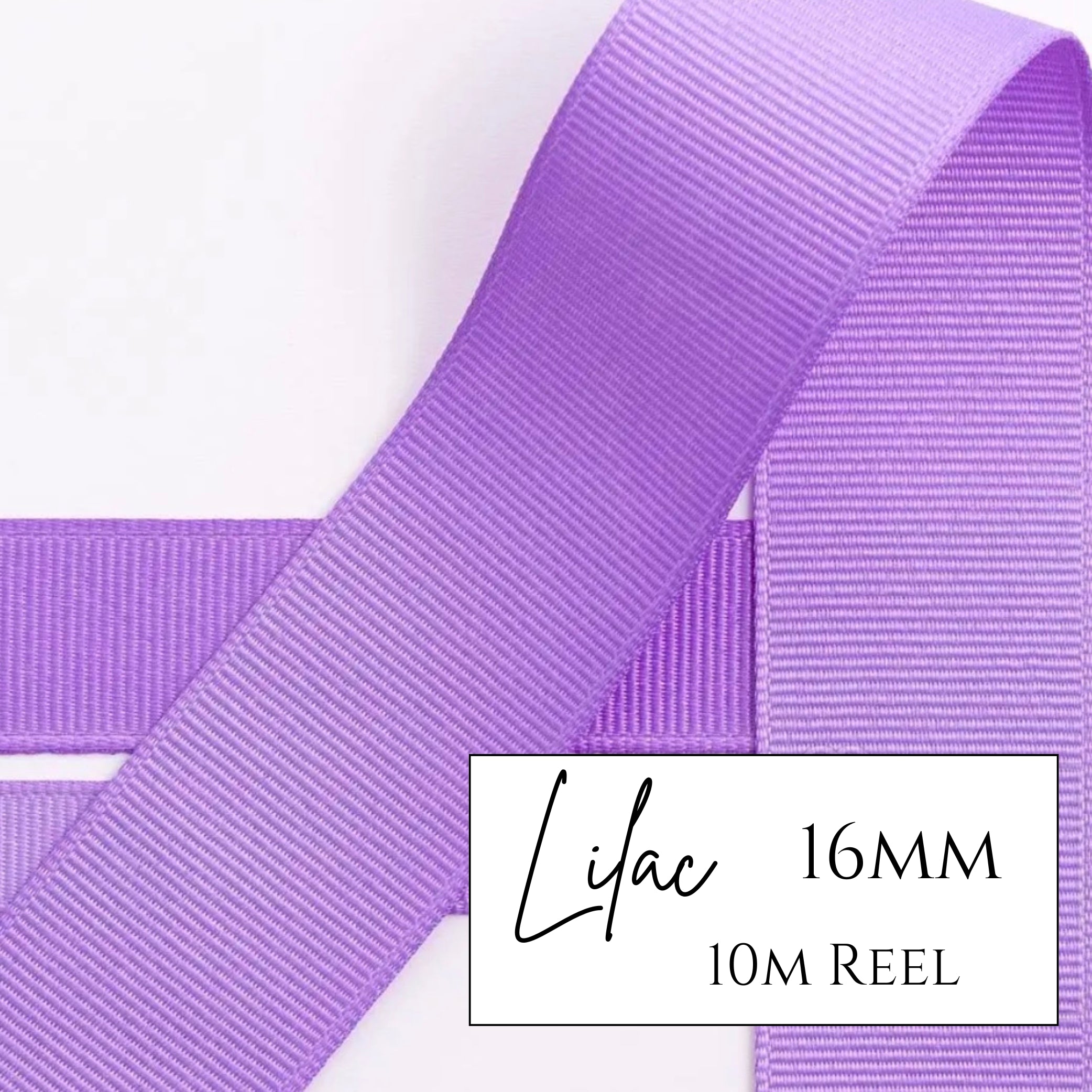 Lilac Grosgrain Ribbon - 16mm x 10metre Reel