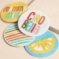 Load image into Gallery viewer, Ciao Bella Summer Drink Coasters -Set Of 4
