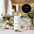 Load image into Gallery viewer, Minimalist New/First Home Personalised Wine Label 750ml
